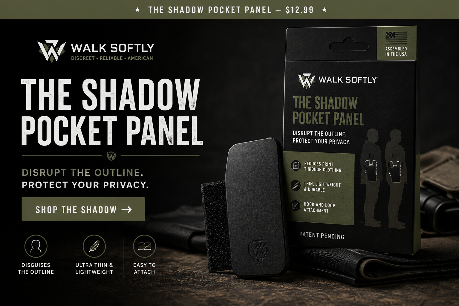 The Shadow Pocket Panel
